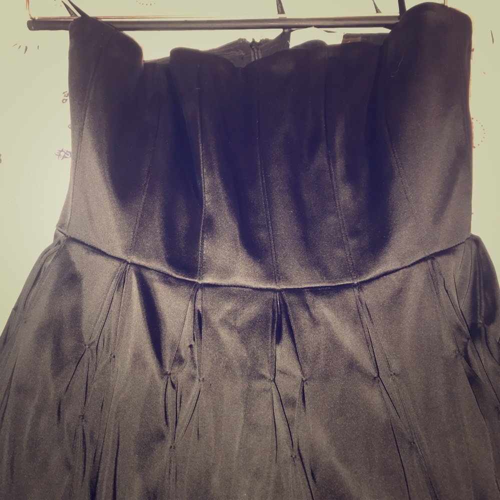 Calvin Klein strapless cocktail dress